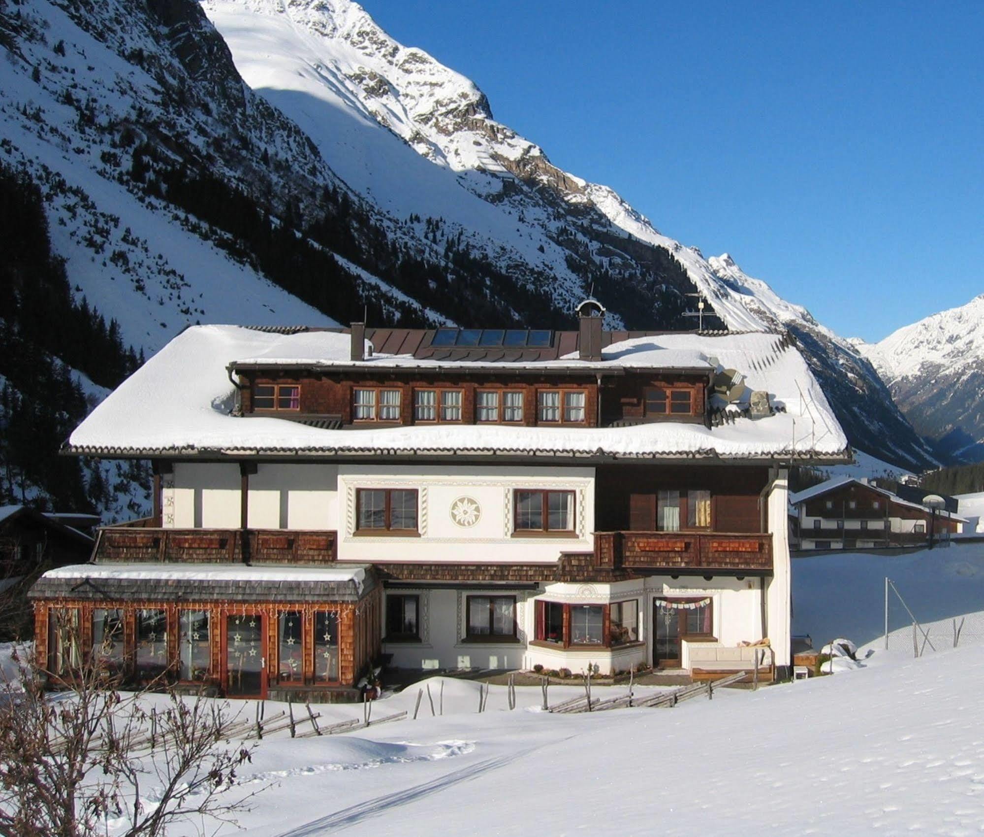 Landhaus Edelweiss Hotel Sankt Leonhard im Pitztal Exterior foto